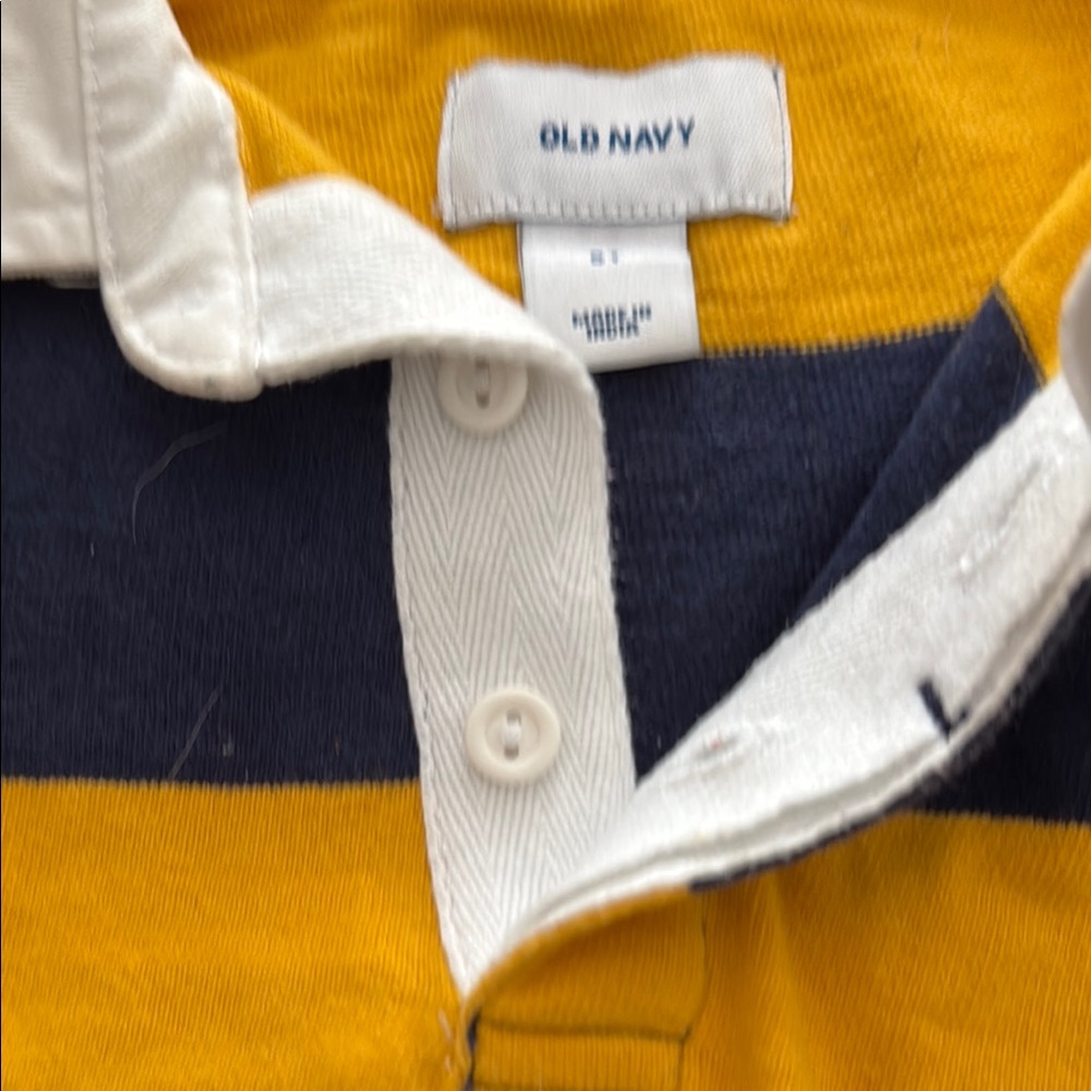 Old Navy kids striped rugby shirt size 5T - Picture 3 of 5